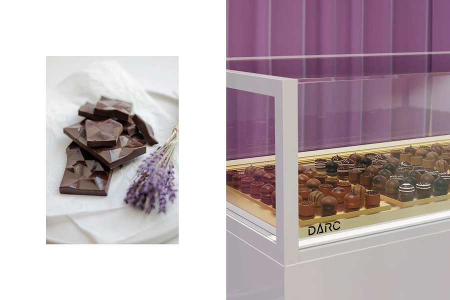 Kühlvitrine für Schokolade und Pralinen mit präziser Feuchtigkeitsregelung